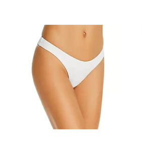 Charlie Holiday Hula Brief Bikini Bottom White Size L